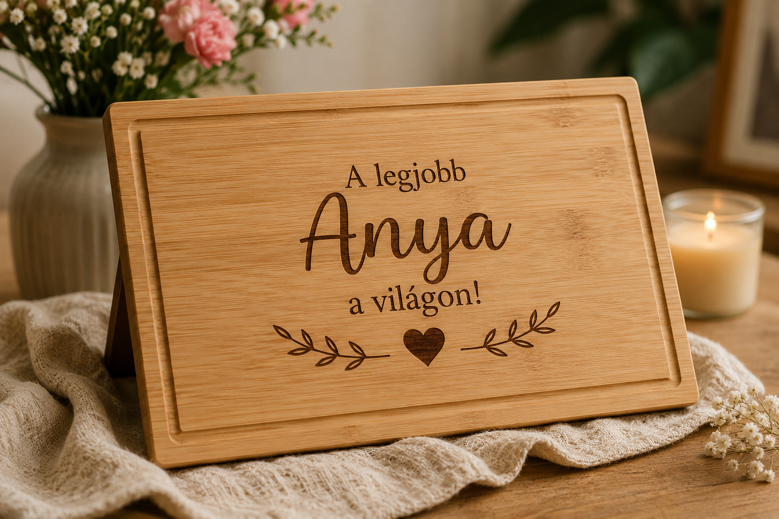 Személyre szabott ajándék a Valami Kedves műhelyéből