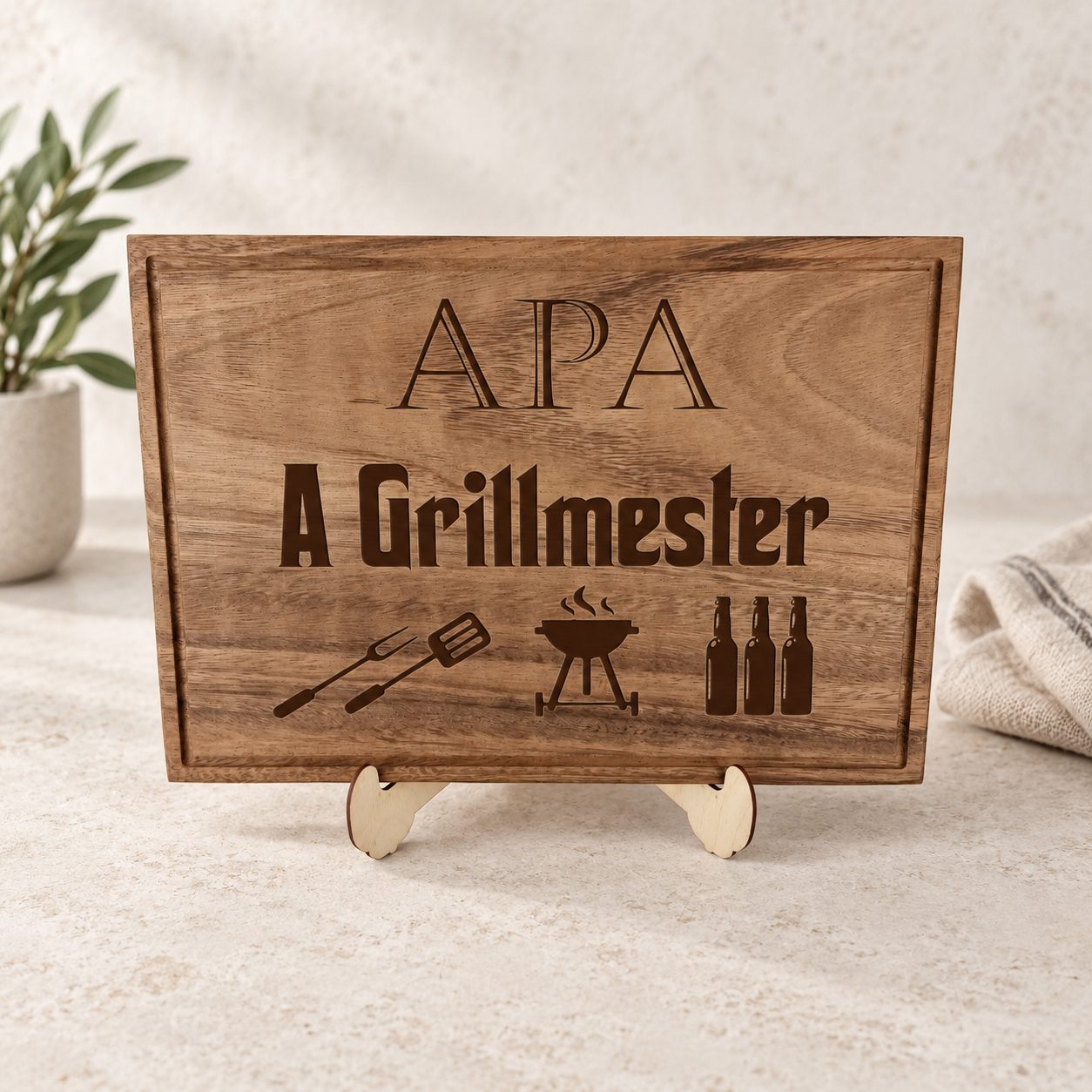 Grill vágódeszka apáknak, nagyapáknak – termékkép