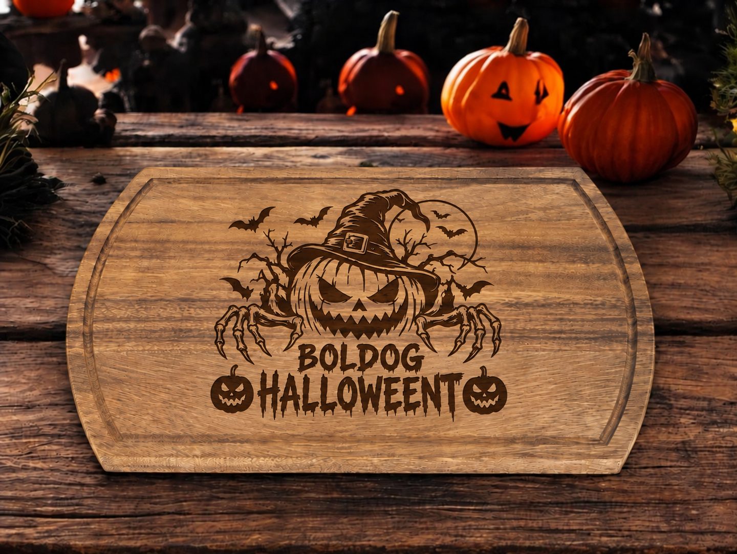 Halloween témájú vágódeszka több stílusban – termékkép 3