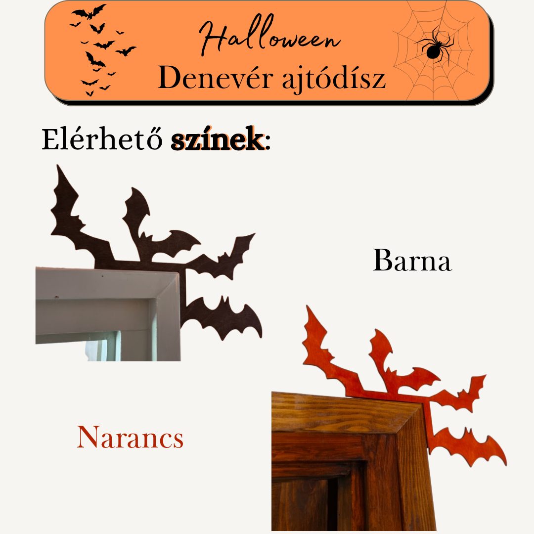 Halloween - egyedi - választható szín, méret – termékkép 2