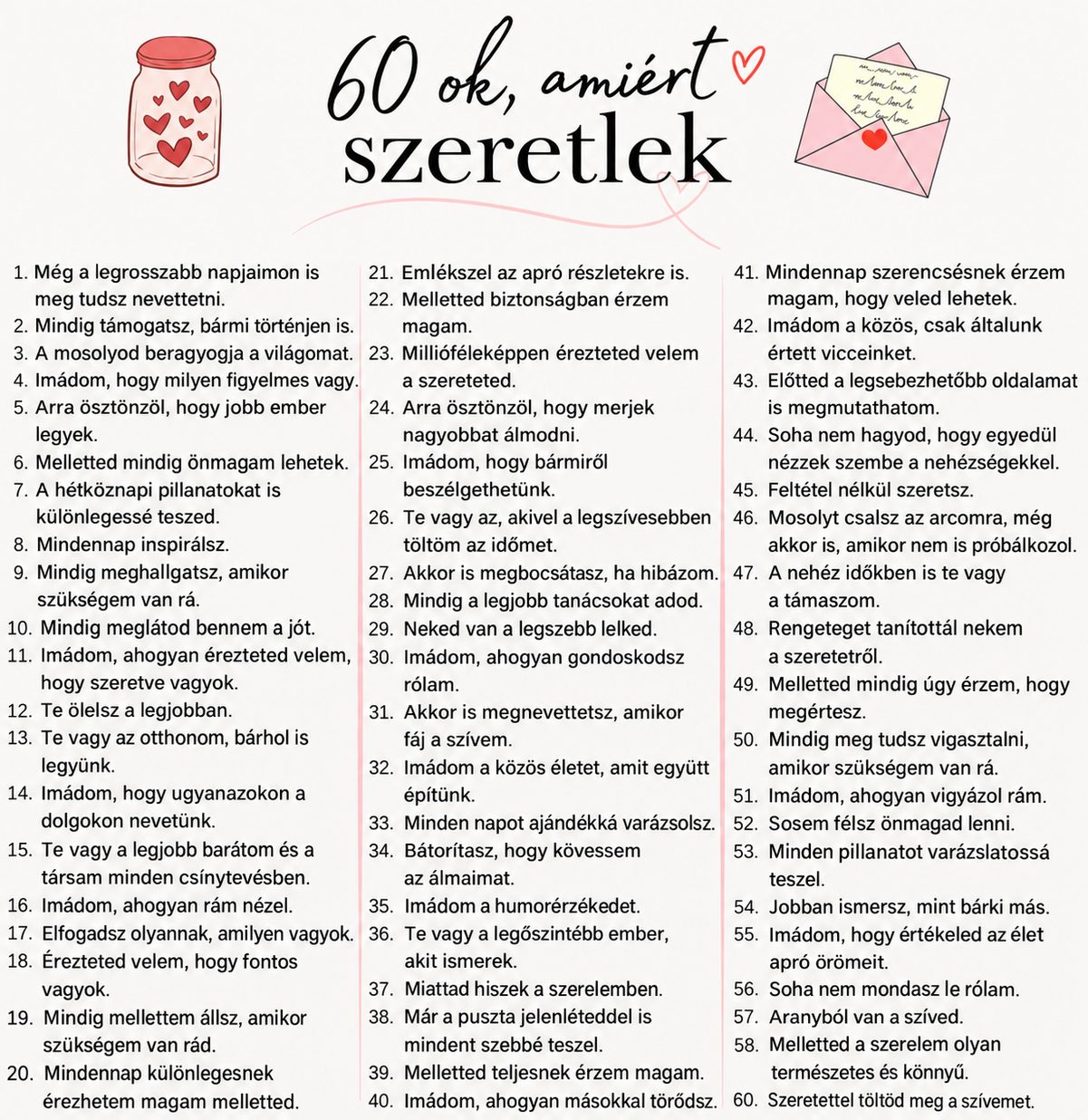 Zsákos szív, különböző méretű szett - egyedi üzenetek, egyedi stílusú ajándékdoboz – termékkép 3